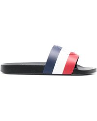 Moncler - Rubber Slides 'Basile' - Lyst
