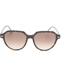 Carrera - Tortoiseshell-Effect Geometric-Frame Sunglasses - Lyst