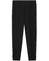 EA7 - Pantalones De Chándal Con Franja Del Logo - Lyst