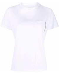 Fabiana Filippi - T-shirt à ornements métalliques - Lyst