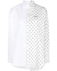 Marni - Logo-embroidered Cotton Shirt - Lyst