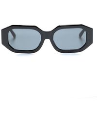 Linda Farrow - X The Attico Blake Rectangle-frame Sunglasses - Lyst