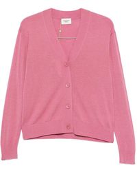 Weekend by Maxmara - V-Neck Button-Up Cardigan - Lyst