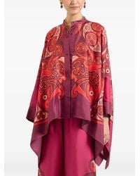 La DoubleJ - Camicia Con Foulard - Lyst