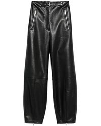 Nanushka - Buckle-Detail Trousers - Lyst
