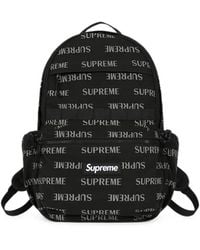 Supreme - Logo-Print Backpack Bag - Lyst