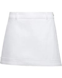 Cinq À Sept - Larsa Denim Mini Skort - Lyst