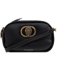 Kurt Geiger - Borsa A Tracolla Chelsea Con Cristalli - Lyst