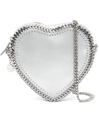 Stella McCartney - Falabella Heart Cross Body Bag - Lyst
