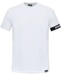 DSquared² - Logo-Band T-Shirt - Lyst