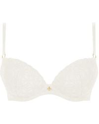 Aubade - Secret Memories Embroidered Push-Up Bra - Lyst
