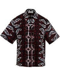 Devotion - Patterned Short-Sleeved Shirt - Lyst