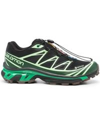 Salomon - Xt-6 Gore-tex Sneakers Black / Eden / Green Ash - Lyst