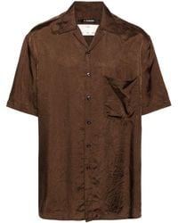 Song For The Mute - Crinkled short-sleeve shirt - Lyst