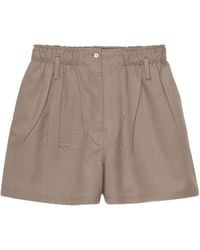 Prada - ウール ショートパンツ - Lyst