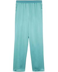 Semicouture - Charmeuse Straight-leg Trousers - Lyst