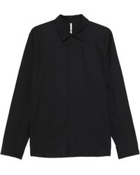 Veilance - Concealed-Front Long-Sleeve Shirt - Lyst