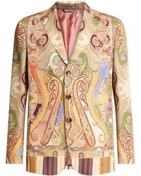 Etro - Bedruckter Blazer - Lyst