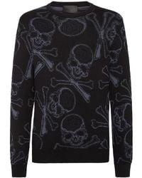 Philipp Plein - Skull&Bones Jacquard Jumper - Lyst