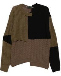 ANDERSSON BELL - Patchwork Asymmetric Jumper - Lyst