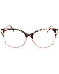 Tom Ford - Round-Frame Glasses - Lyst