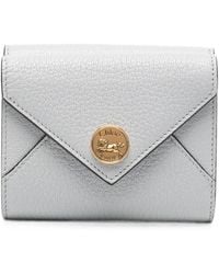 Chloé - Small Logo-Plaque Trifold Wallet - Lyst