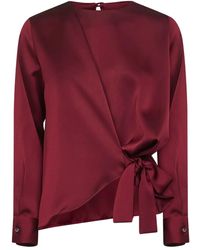 Blanca Vita - Asymmetric Wrap Top - Lyst