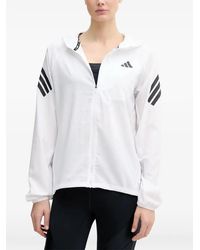 adidas - Adi365 Iconic Logo-Print Hooded Jacket - Lyst