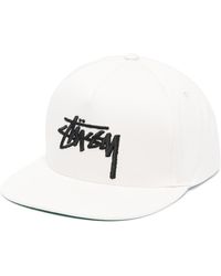 Stussy - Embroidered-logo Cap - Lyst