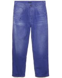 Prada - Cotton Twill Trousers - Lyst