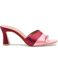 Malone Souliers - Roxanne Satin Sandals - Lyst
