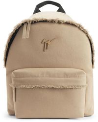 Giuseppe Zanotti - Bud Logo-Plaque Backpack - Lyst