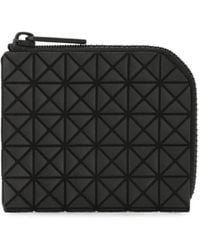 Issey Miyake - Clam Geometric-Panelled Wallet - Lyst