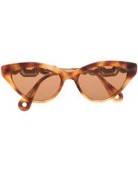 Lanvin - Gafas de sol con montura cat eye - Lyst