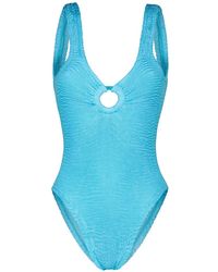 Paramidonna - Romana Textured Swimsuit - Lyst