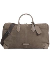 The Bridge - Weekend Leather-Trim Holdall Bag - Lyst