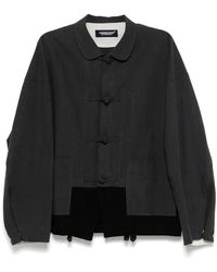 Undercover - Panelled Shirt Jacket - Lyst