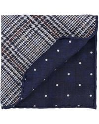 Brunello Cucinelli - Prince Wales Motif Pocket Square - Lyst