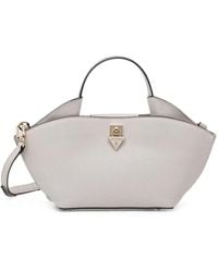 Guess - Patsie Logo-Plaque Tote Bag - Lyst