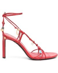 Zadig & Voltaire - Alana 105mm Leather Sandals - Lyst