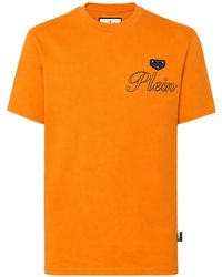 Philipp Plein - Logo-Print T-Shirt - Lyst