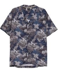BOSS - Hemd mit Blumen-Print - Lyst