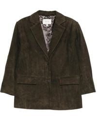 Gestuz - Suede Blazer - Lyst
