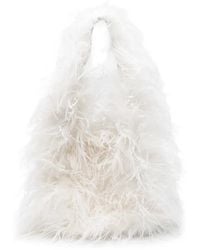 Yves Salomon - Feather Shoulder Bag - Lyst