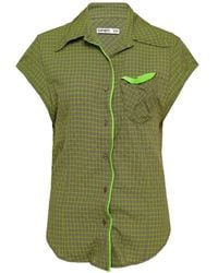 OPEN YY - Chemise Imprimée À Mancherons - Lyst