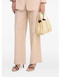 ARMANI EXCHANGE - Elastic-Waist Straight Trousers - Lyst