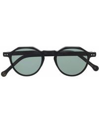 Lesca - Icon 36 Round-Frame Sunglasses - Lyst