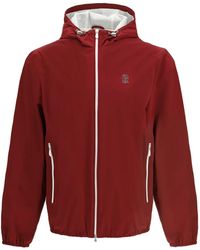 Brunello Cucinelli - Waterproof Jacket With Hood - Lyst
