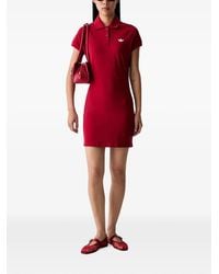 adidas - Mini Logo-Embroidered Polo Dress - Lyst