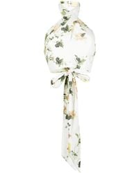 Erdem - Luna Linen Top - Lyst